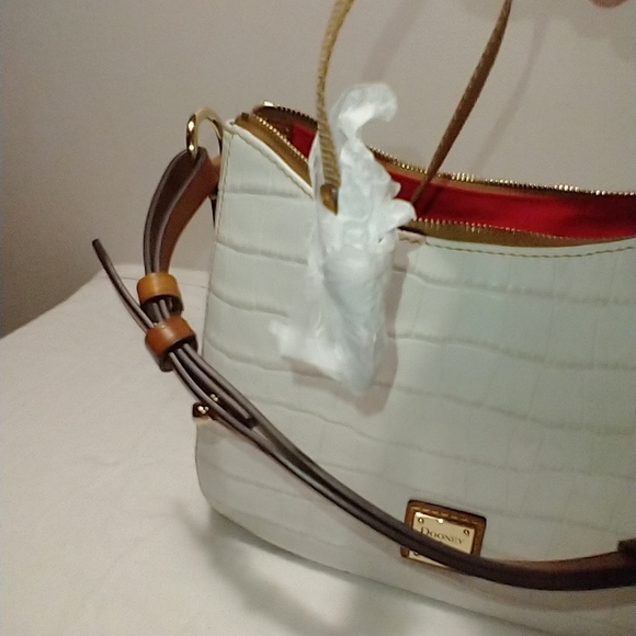Sold**Dooney & Bourke Landon Small Kiley Leather Hobo - Picture 3 of 16